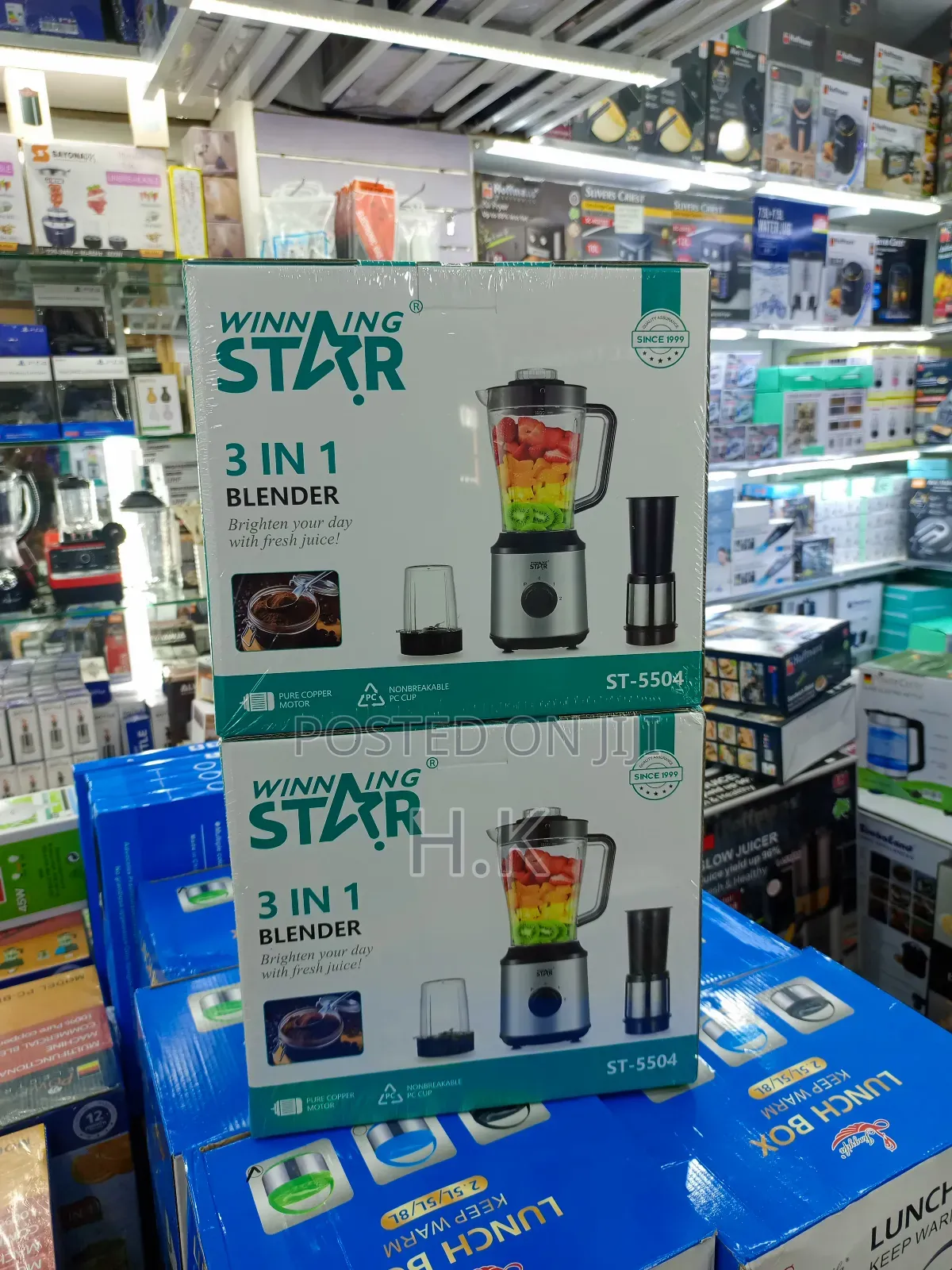 Winning Star 3 in 1 Blender, Model St-5504.