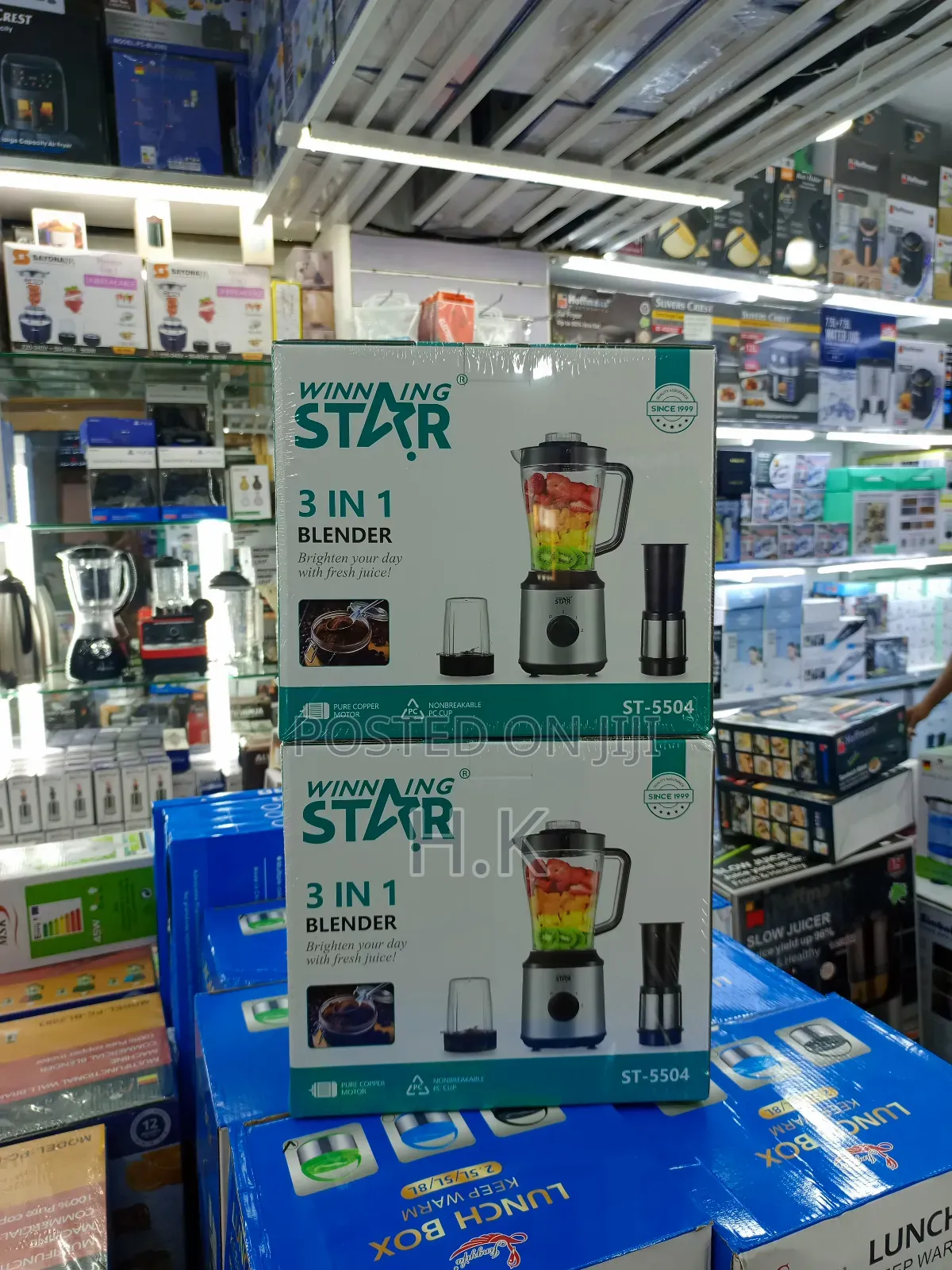 Winning Star 3 in 1 Blender, Model St-5504.