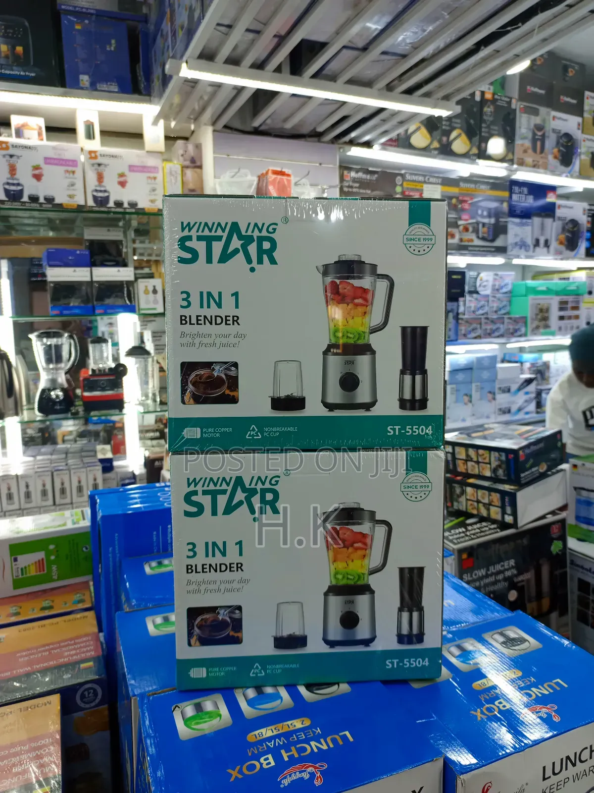 Winning Star 3 in 1 Blender, Model St-5504.