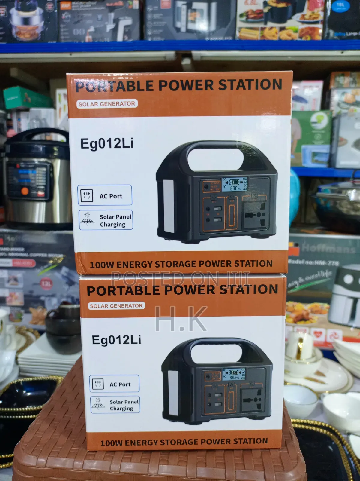 Portable Power Station, Model Eg012li