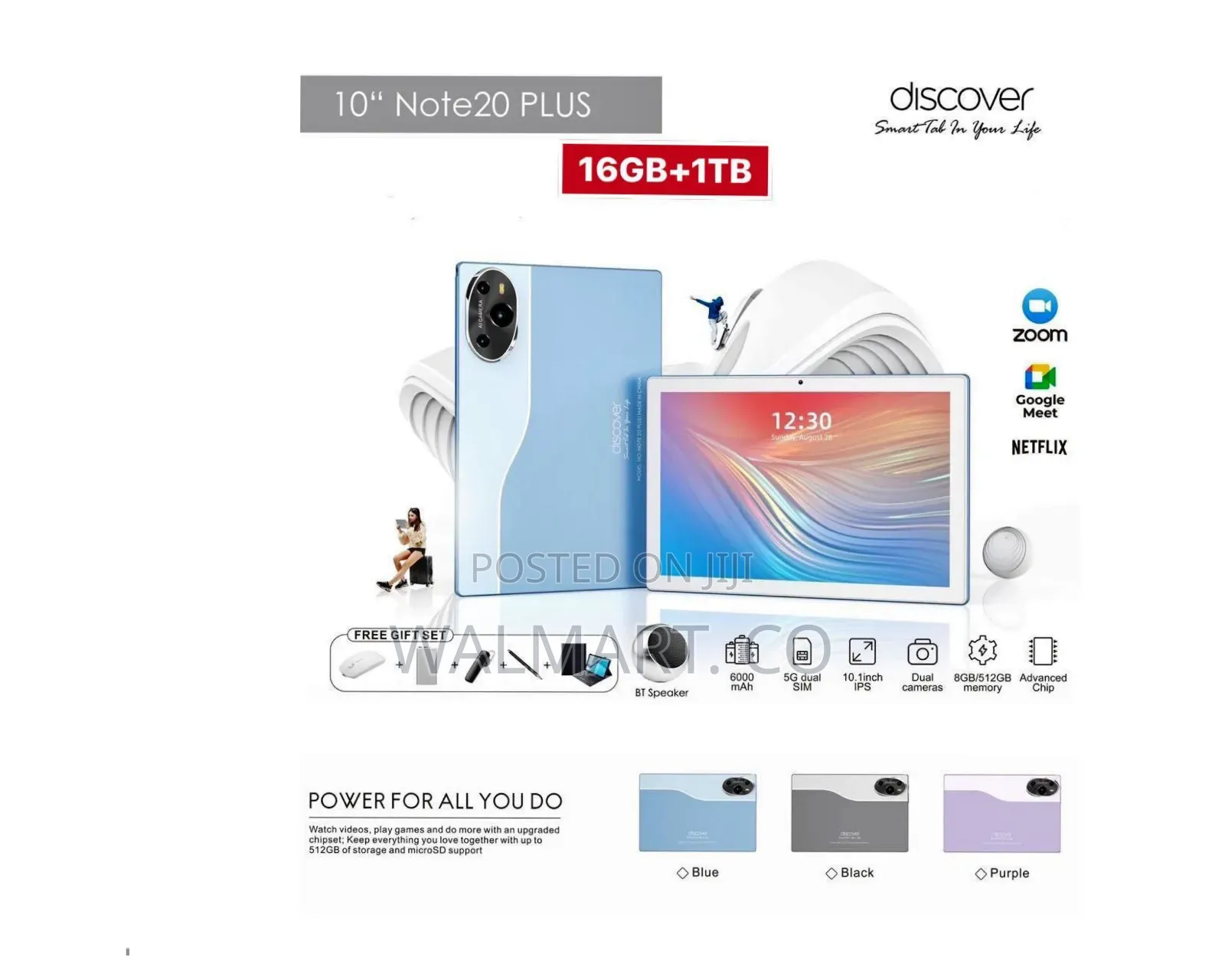 New Discover Note 20 Plus 512 GB White
