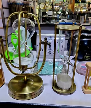 Decorative Brass Hourglass