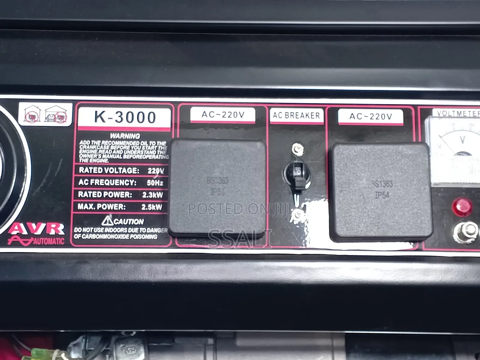 2.5kva K. Max Generator