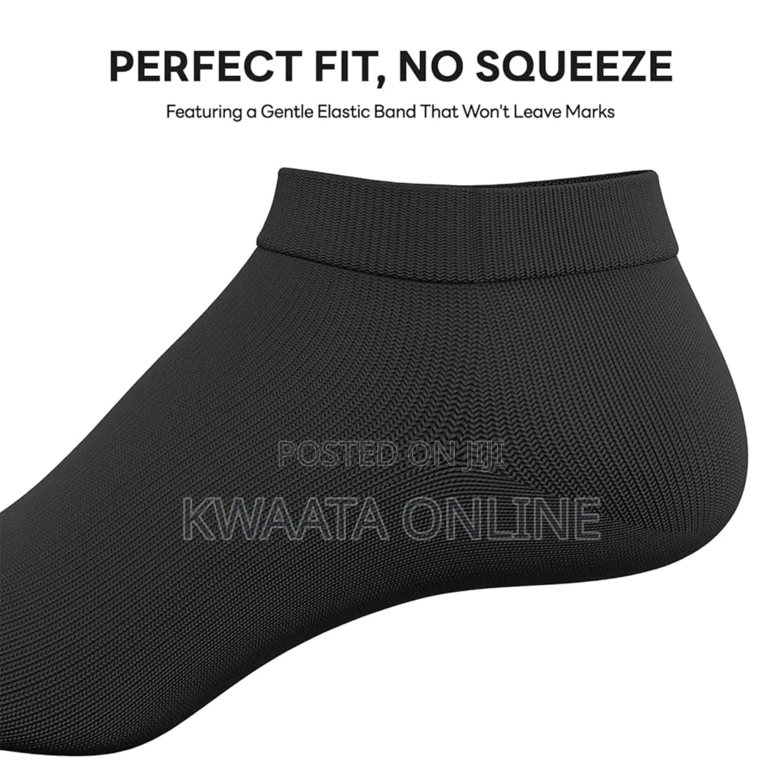 Ankle Socks 5 Pairs Premium Cotton Non Slip Lightweight Low Cut Socks