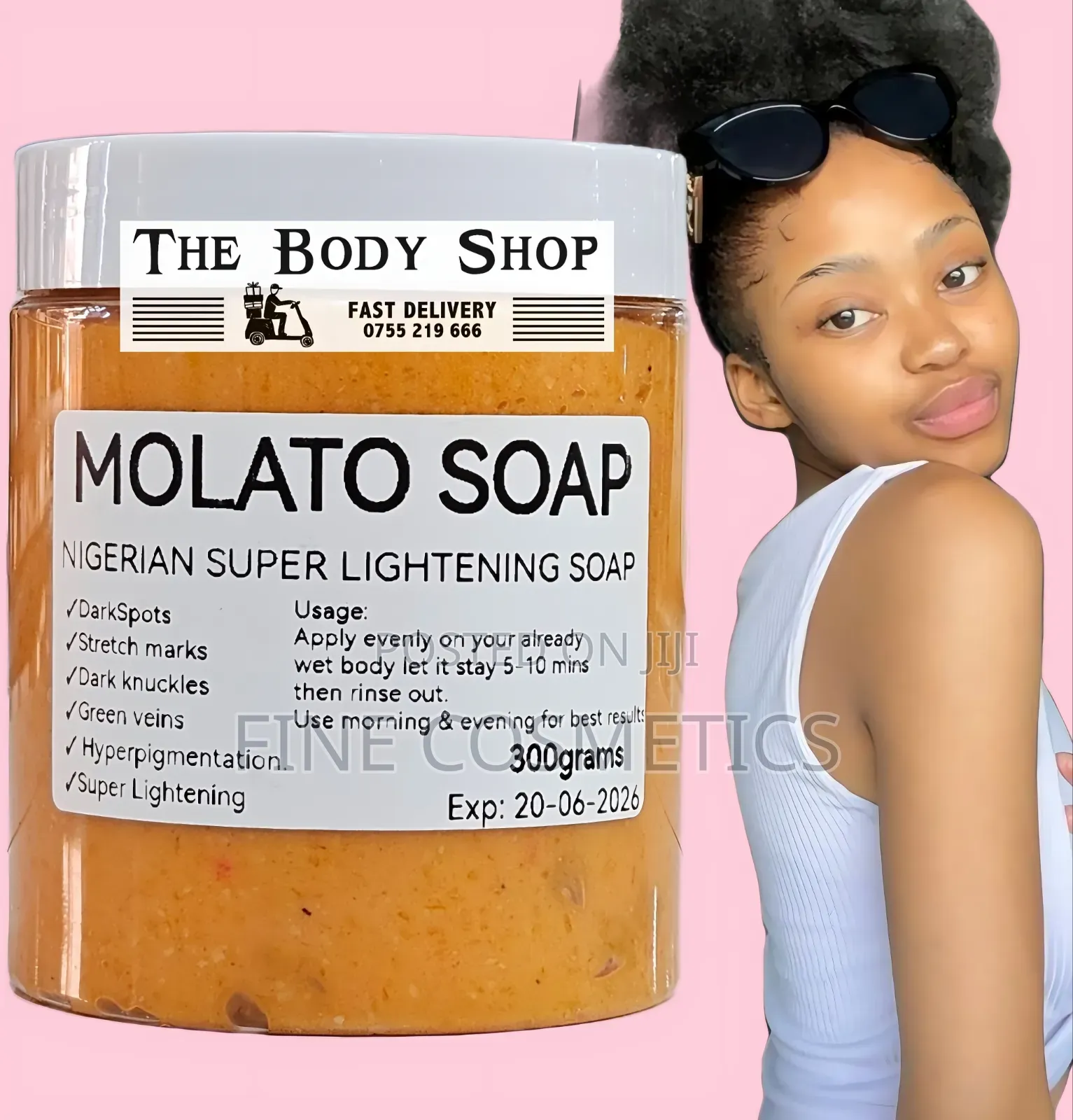 Executive Molato Soap, Vip Nigerian Super Lightening Darkspots Remover