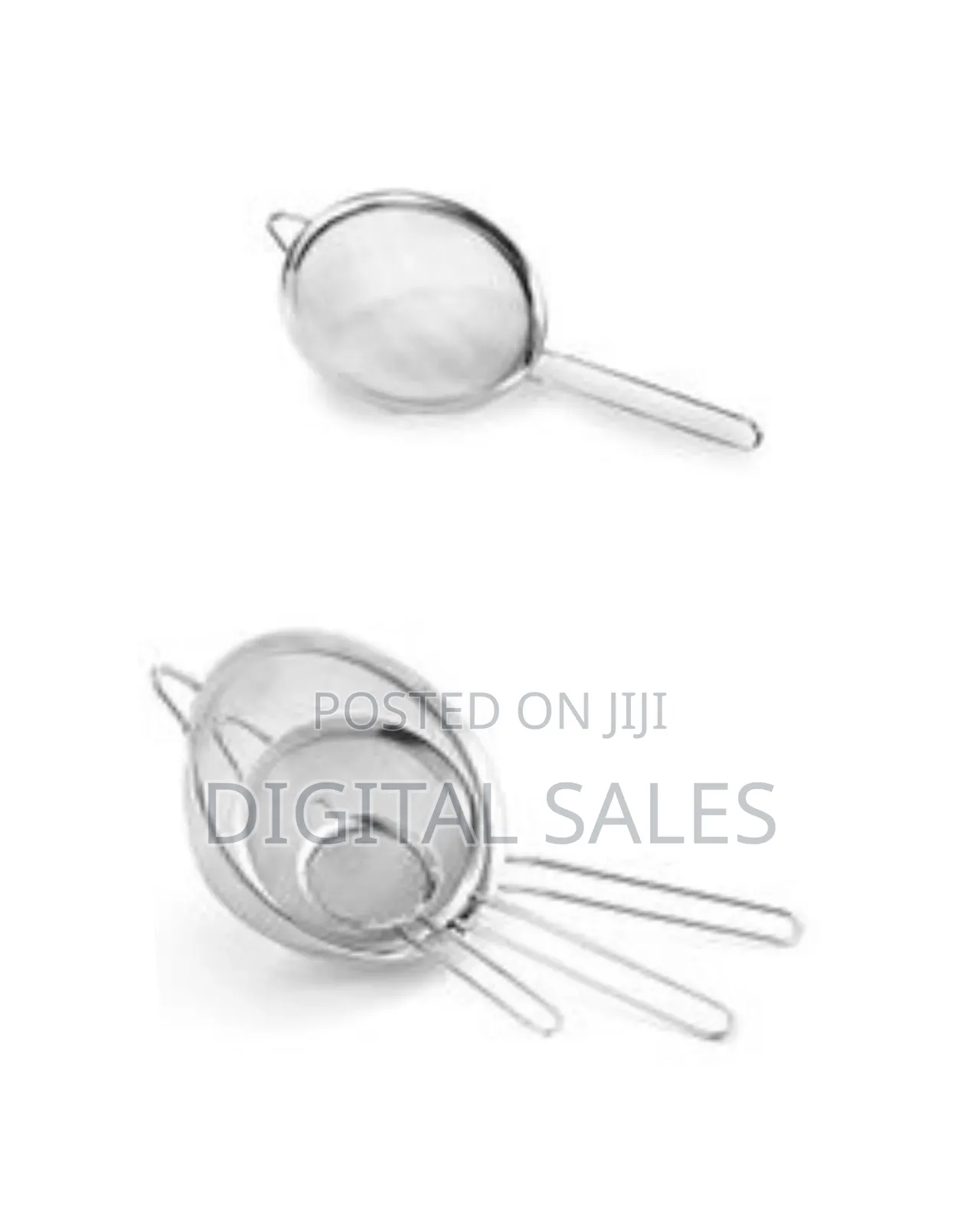 Fine Mesh Food, Juice Strainers/Sieves - 3 PCS