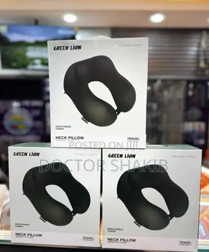 New Green Lion Memory Foam Neck Pillow