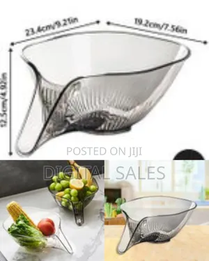 1 Piece Multifunctional Drain Basket, Plastic Drainage Basket Funnel