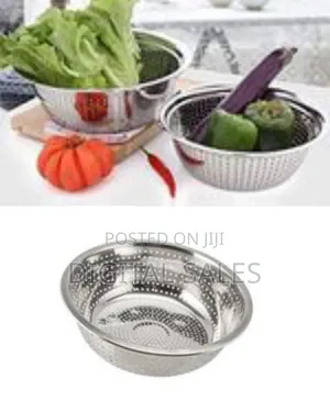 Other 3 In1 Colander Basin, Grater Strainer Rice Drain Basket Salad