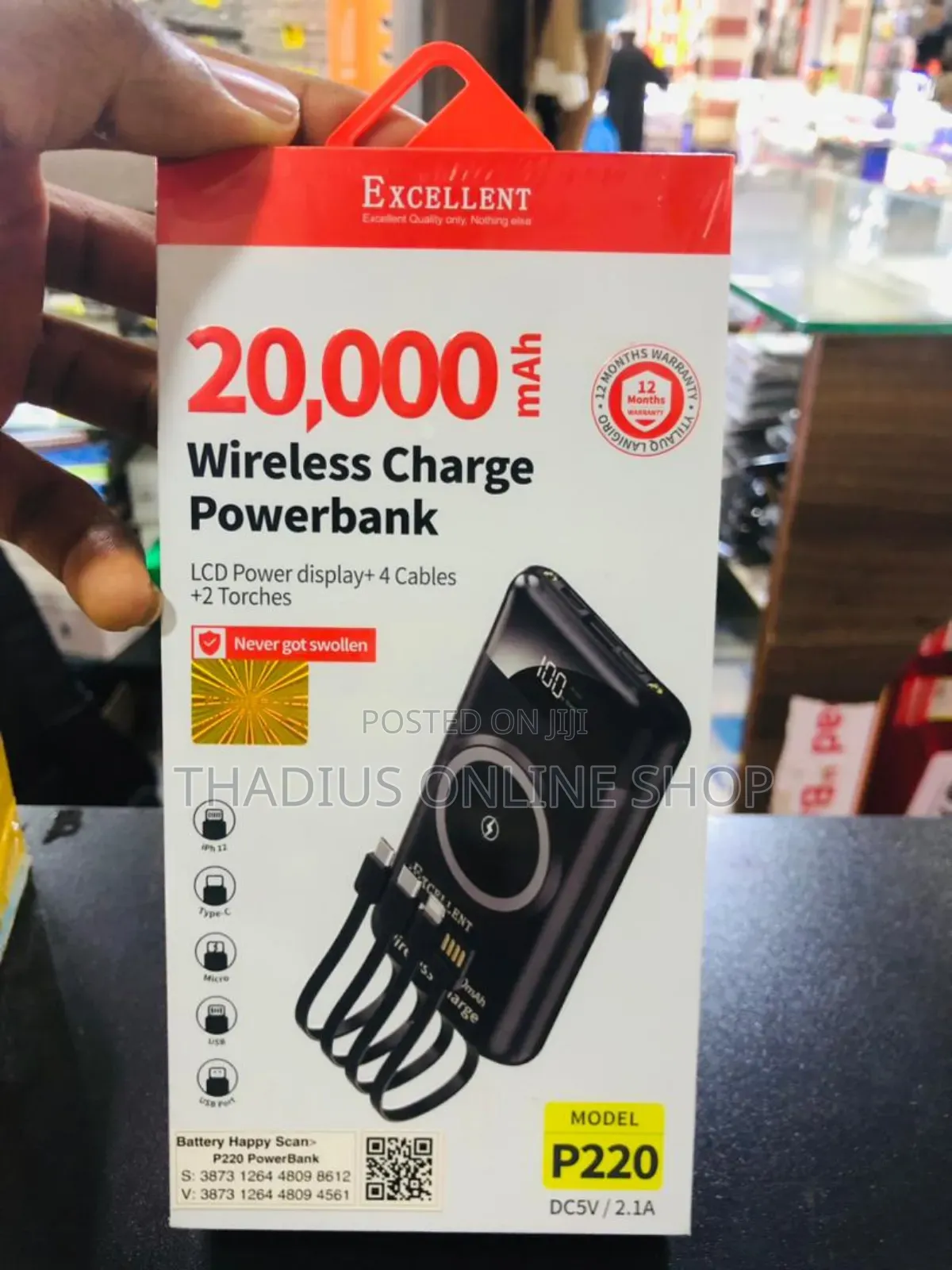 Wireless Charger Excellent Power Bank