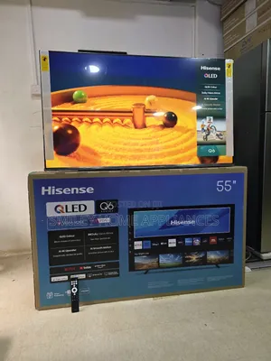 Brand New Hisense 55q6q Qled- Vidaa Smart Tv 55inches at Discount