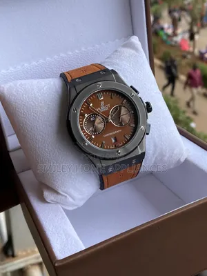 Men's Geneva Hublot Automatic Wrist Time Piece at Discount Price