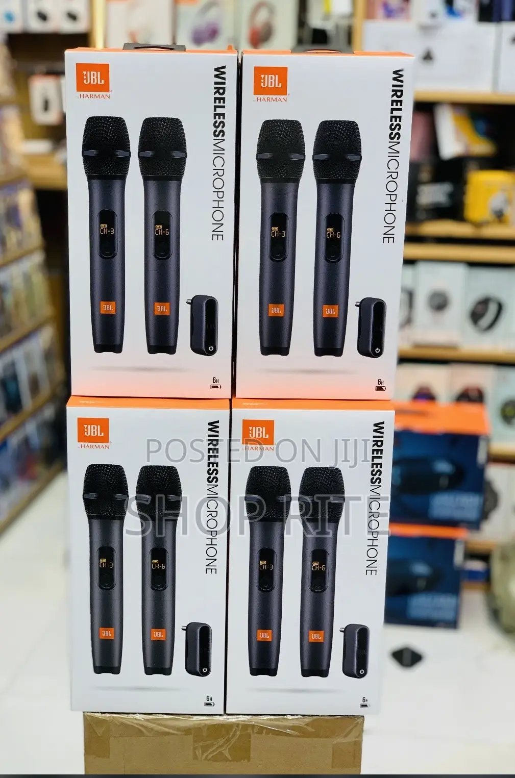 JBL Wireless Microphone Clear Sound