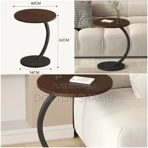 Luxurious C-Shaper(Curved) Coffee Beside Table