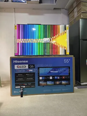 Hisense 55q6q 55inches Qled- Quantum Dot Display Tv 2025 Model
