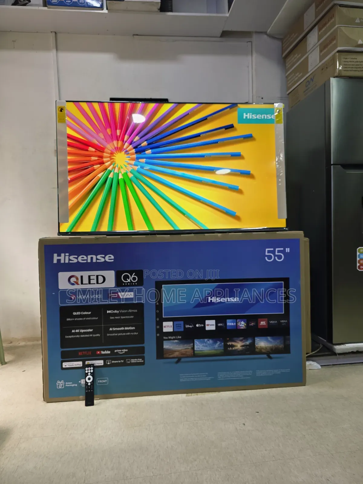 Hisense 2025 Model Q6 Series Qled- Quantum Dot Smart Display Tv