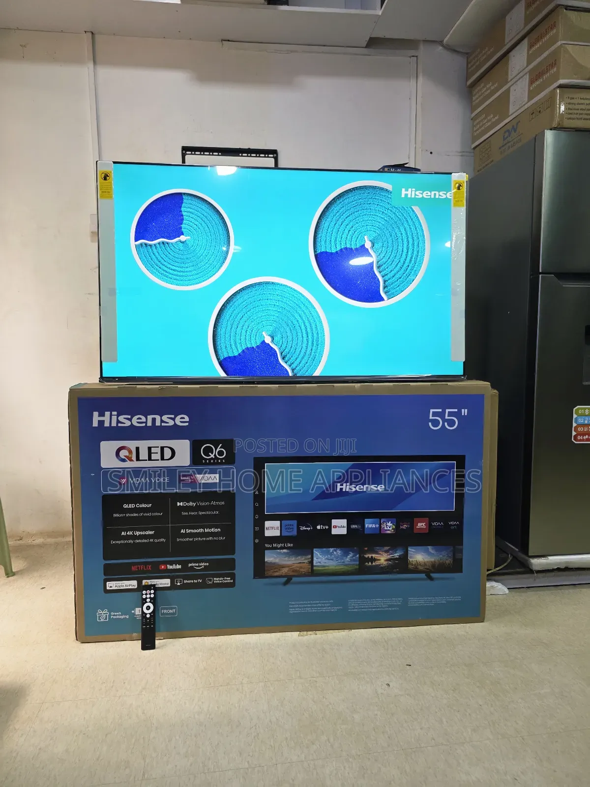 Hisense 2025 Model Q6 Series Qled- Quantum Dot Smart Display Tv