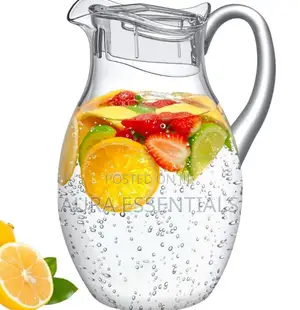 Clear Acrylic Water Pitcher Jug