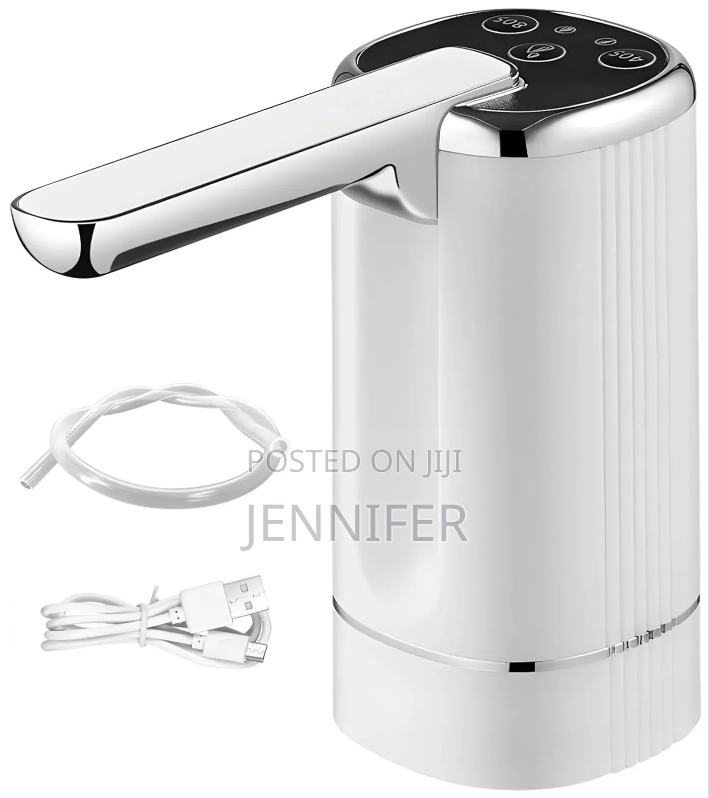 Automatic Water Dispenser Pump Black White