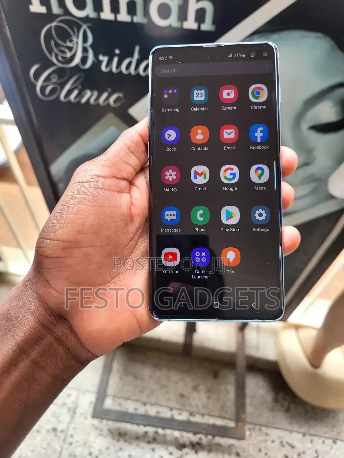 New Samsung Galaxy S10 Plus 128 GB Blue