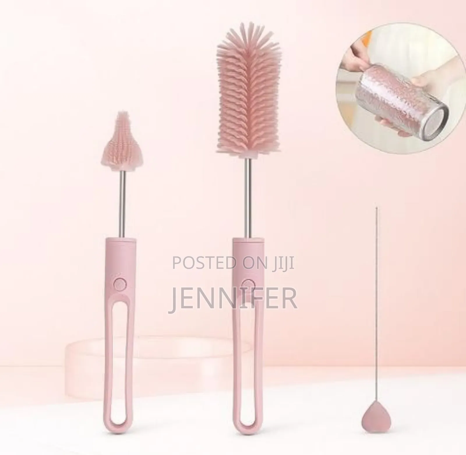Silicone Bottle Brush Set