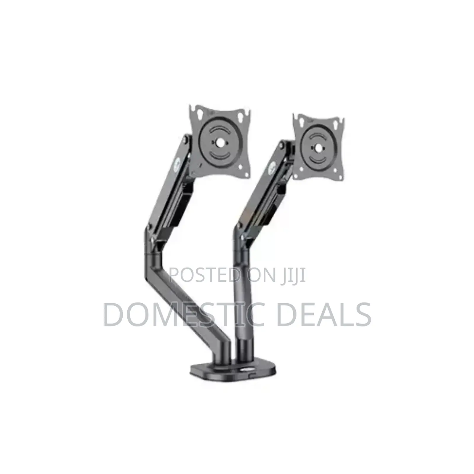 Double Arm Gas Strut Desktop Monitor Stand