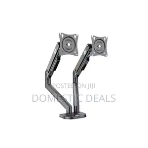 Double Arm Gas Strut Desktop Monitor Stand