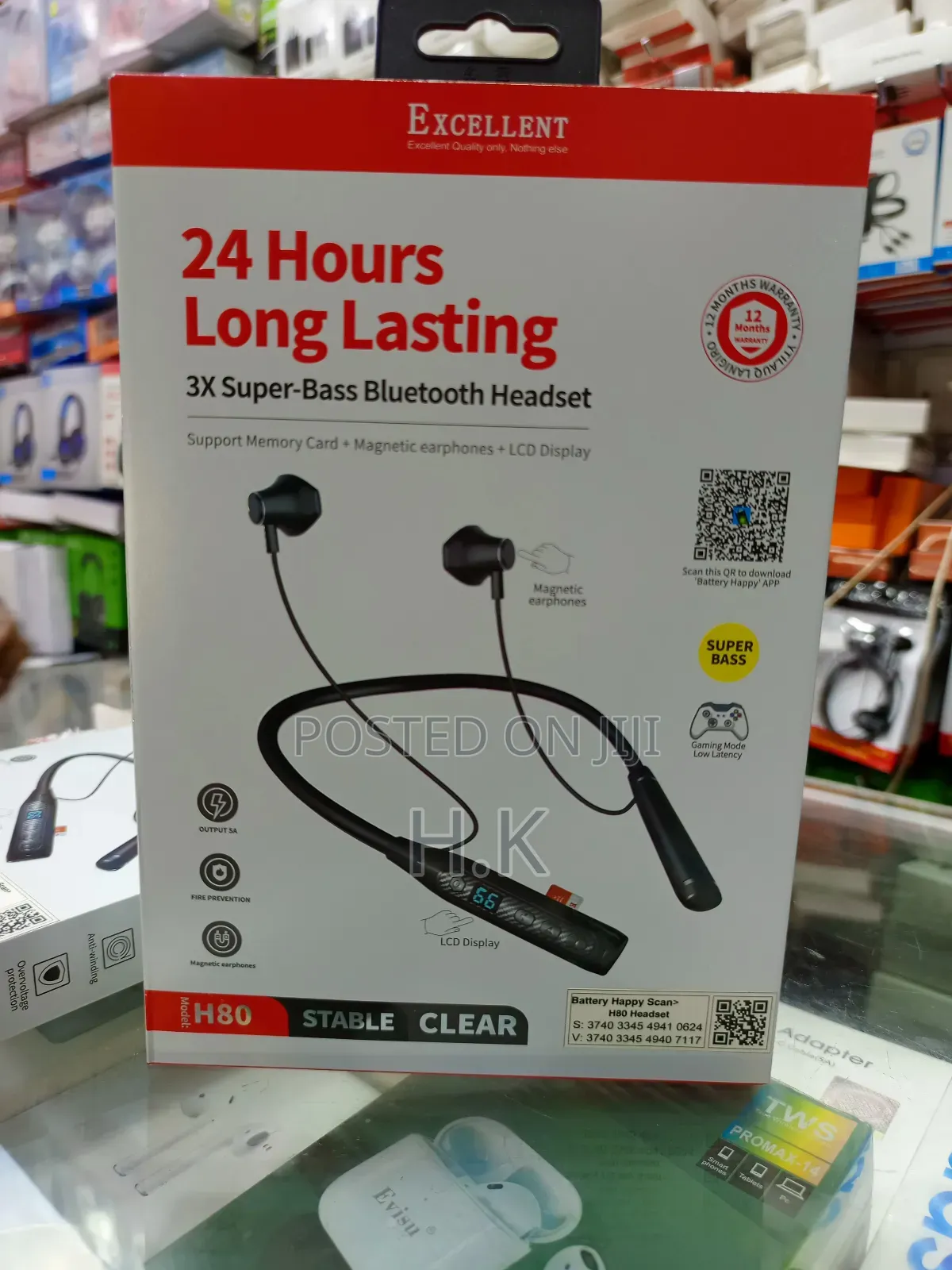 Excellent 3x Super-bass Bluetooth Headset.