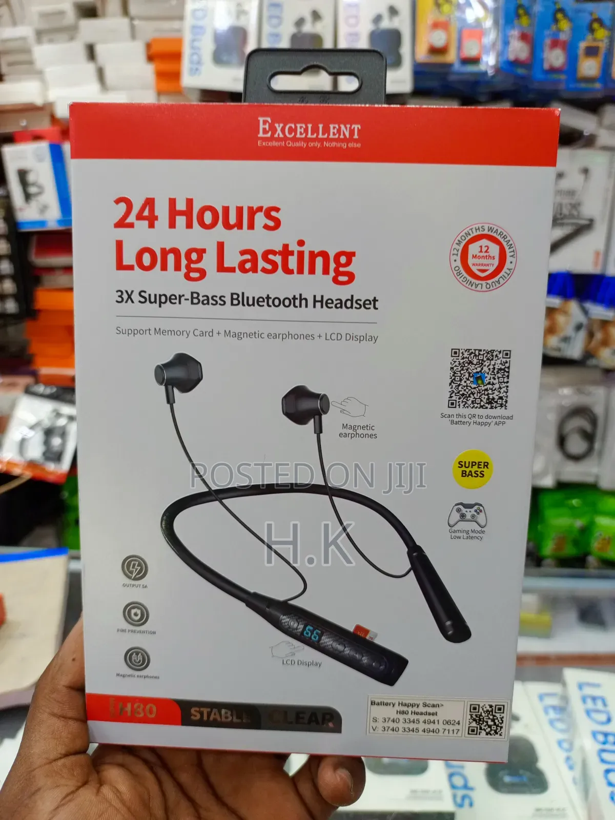 Excellent 3x Super-bass Bluetooth Headset.