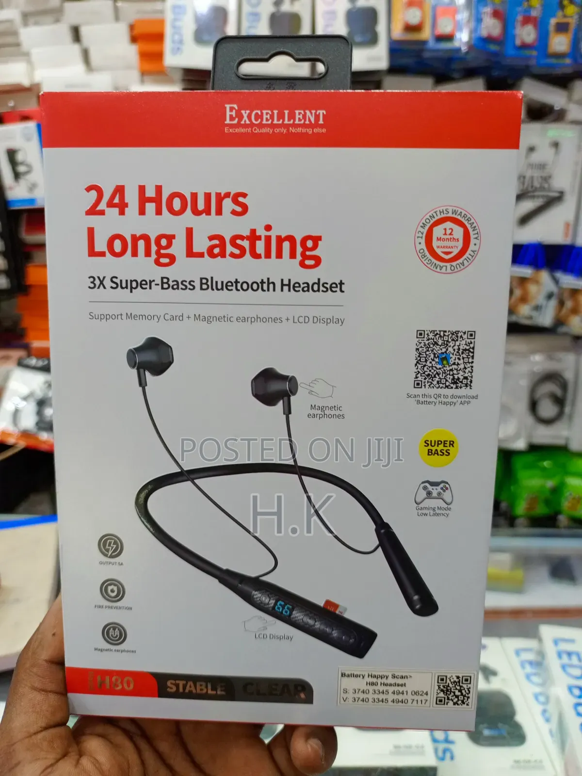 Excellent 3x Super-bass Bluetooth Headset.