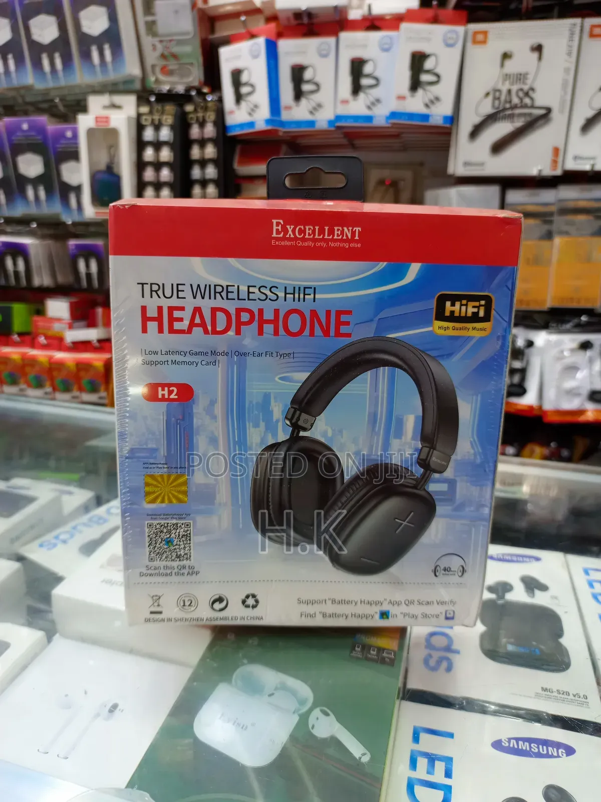 Excellent H2 True Wireless Hifi Headphone.