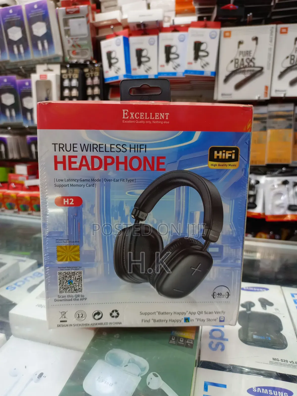 Excellent H2 True Wireless Hifi Headphone.