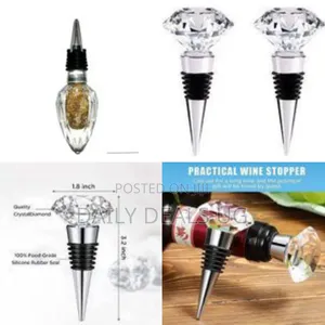 1 Piece of Practical Diamond Crystal Decorative Stainless Steel