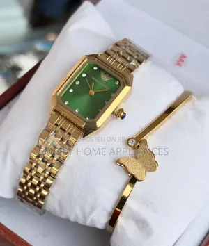 Green Face Emporio Armani Women's Original Wrist Time Piece at Discount