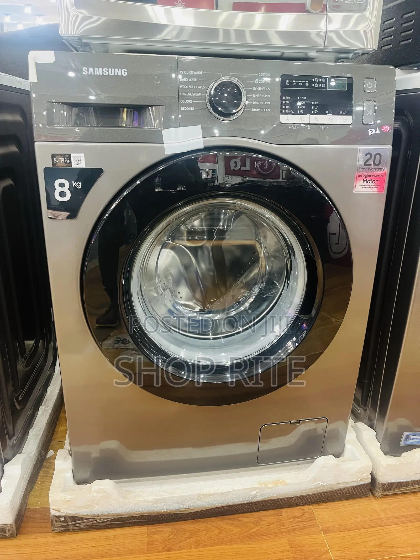 New Tech Samsung 8 KGS Front Loader Washing Machines