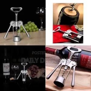 Mosaic All in One Wine Cork Screw Bottle Opener - Wine Opener, Wing