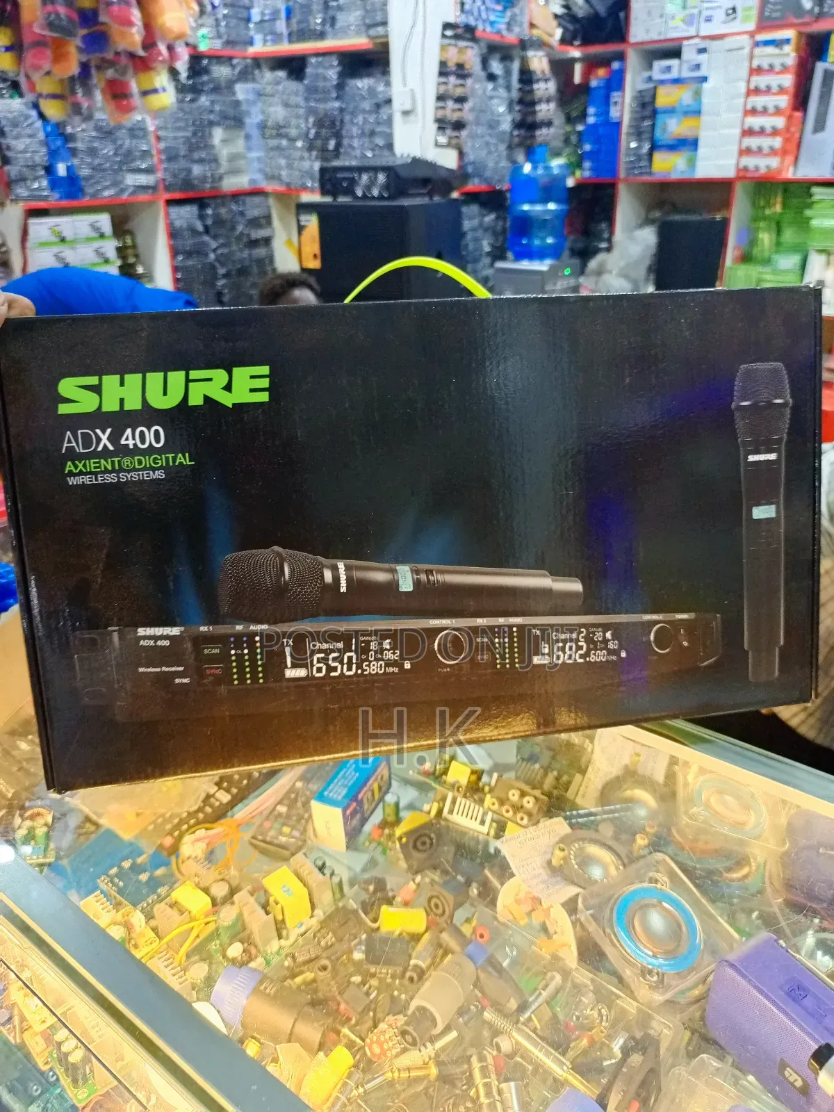 Shure Adx 400 Axient Digital Wireless System.