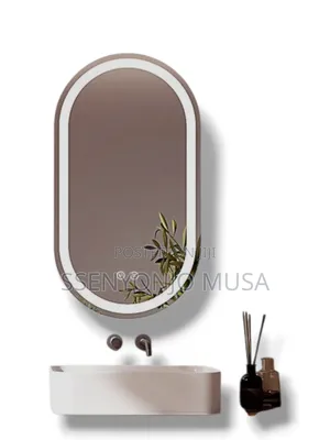 50x80/90cm Led Bathroom Mirror-Modern, Wall Mounted, 3-Color