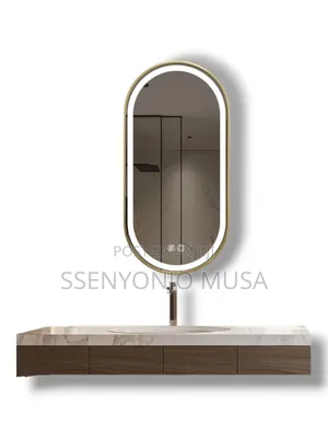 50x80/90cm Led Bathroom Mirror-Modern, Wall Mounted, 3-Color