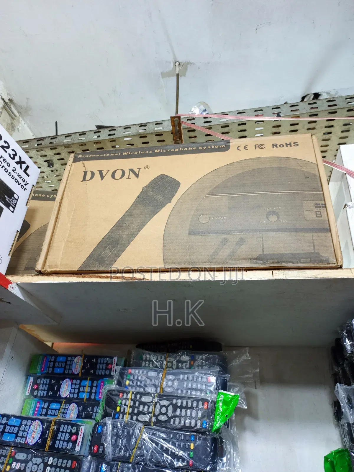 Dvon Professional Wireless Microphone System.
