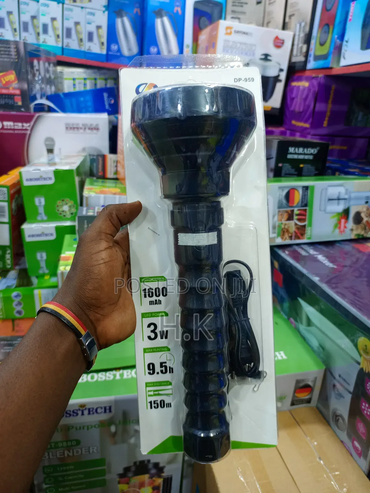 Dp-959c Rechargeable Led Flashlight