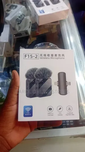F15-2 Wireless Microphone for Recording