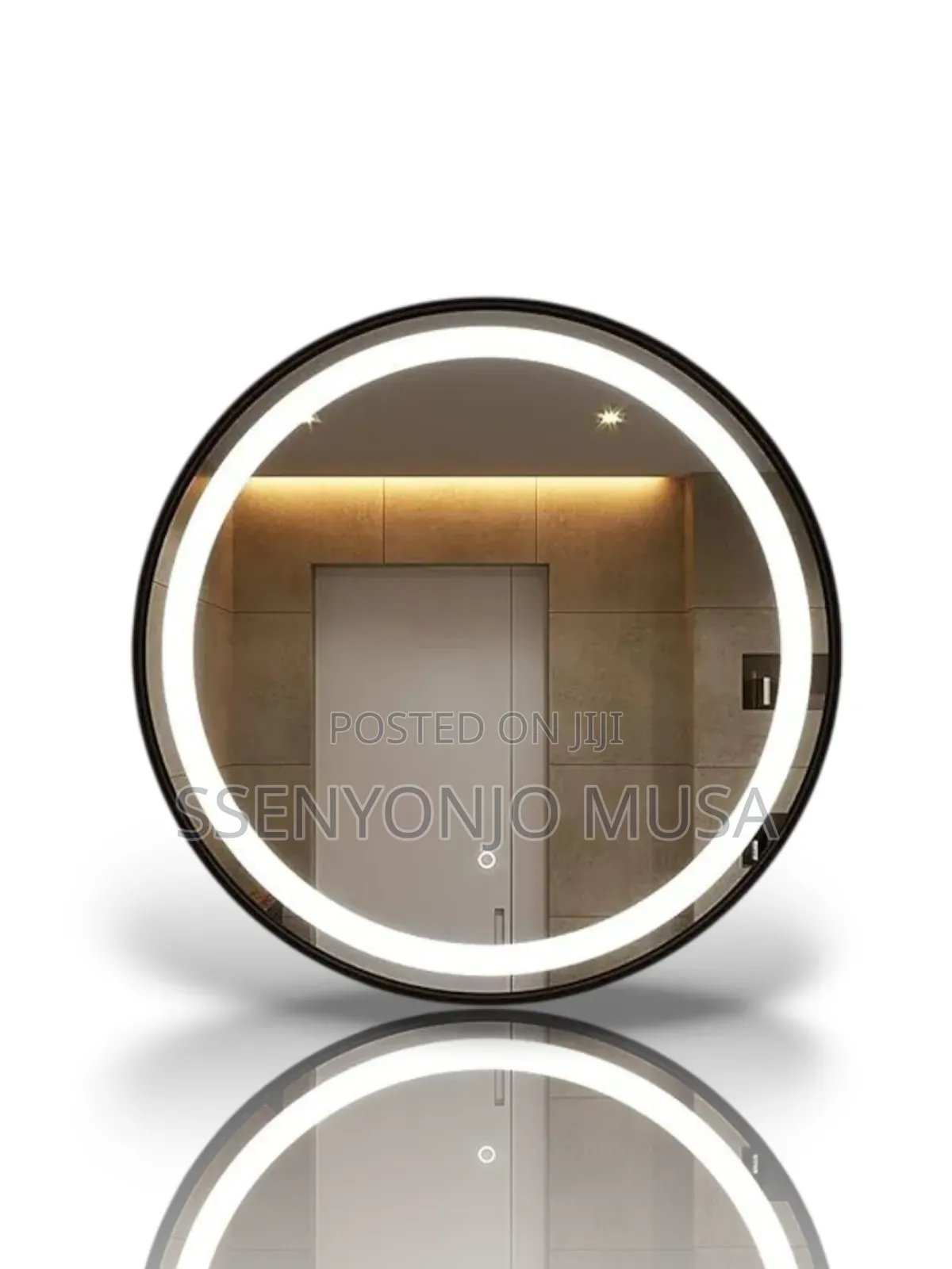 600x600mm Led Bathroom Mirror - Round, Touch Switch, 3 Color