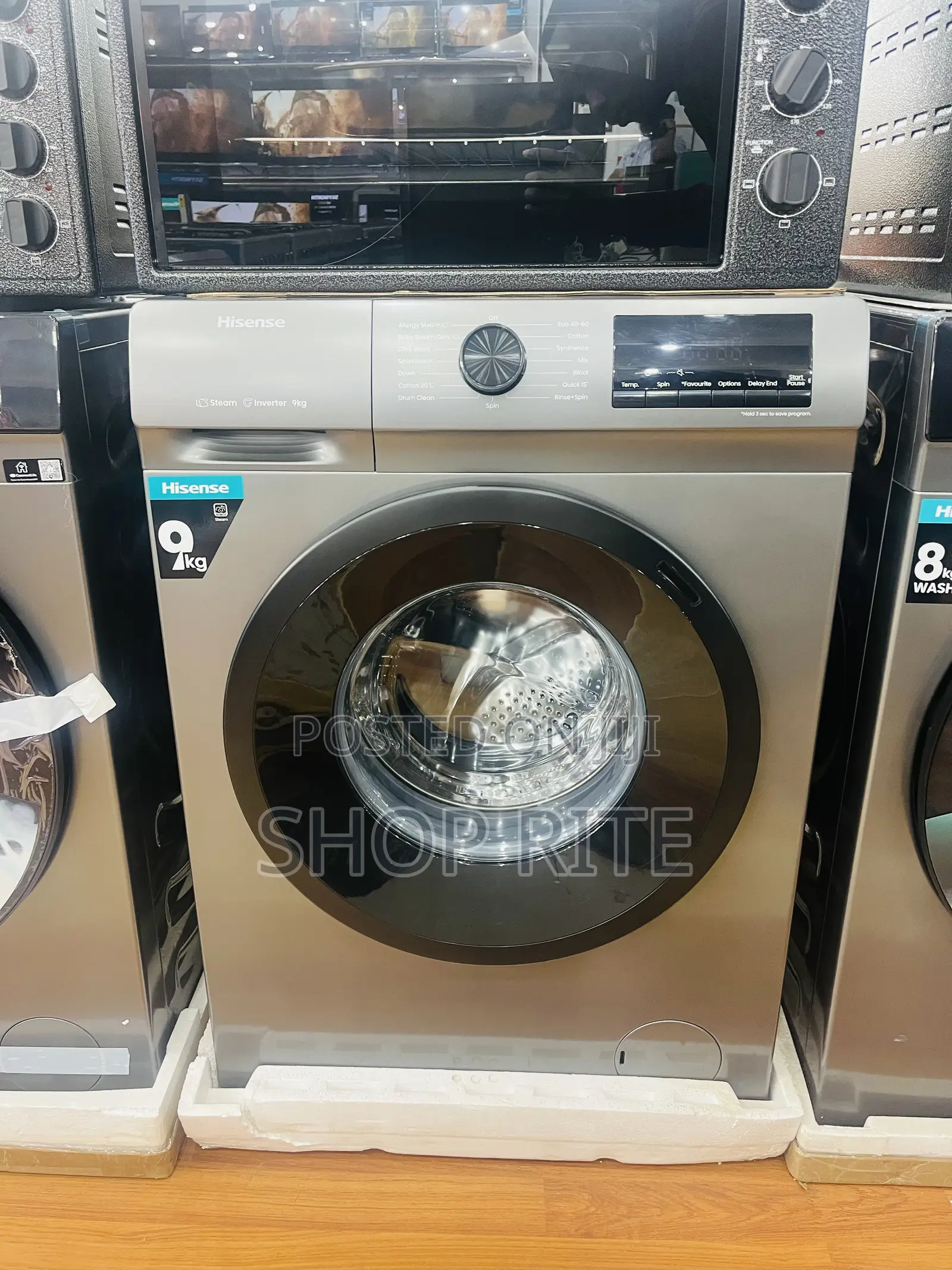 Hisense 9 KGS Front Loader Advanced Washing Machine