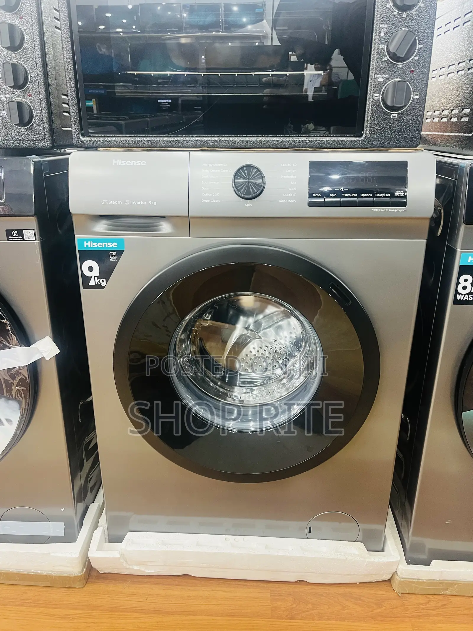 Hisense 9 KGS Front Loader Washing Machines New Format