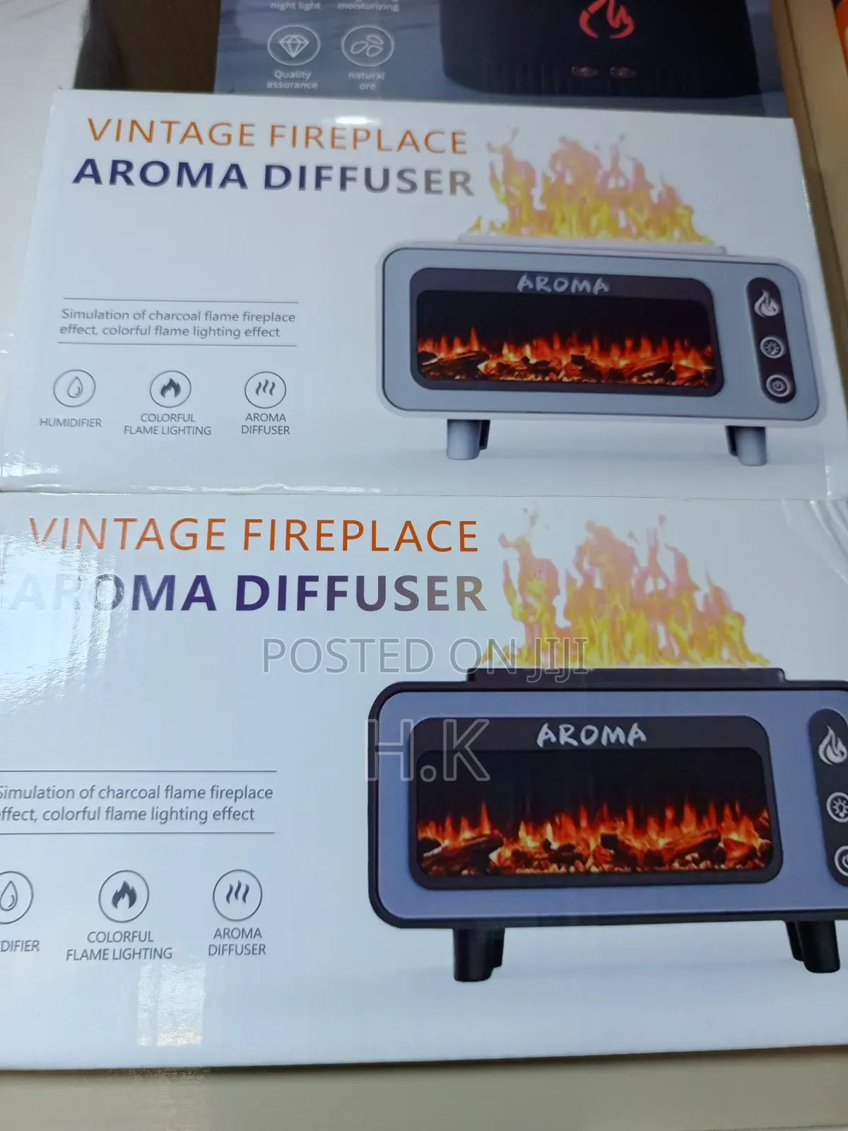 Vintage Fireplace Aroma Diffuser