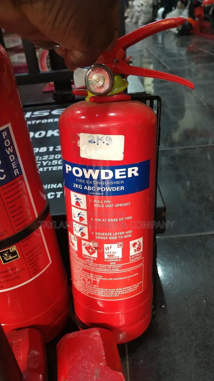 Fire Extinguisher 2kg Use For Home/Kitchen/Office/Factory/Institute