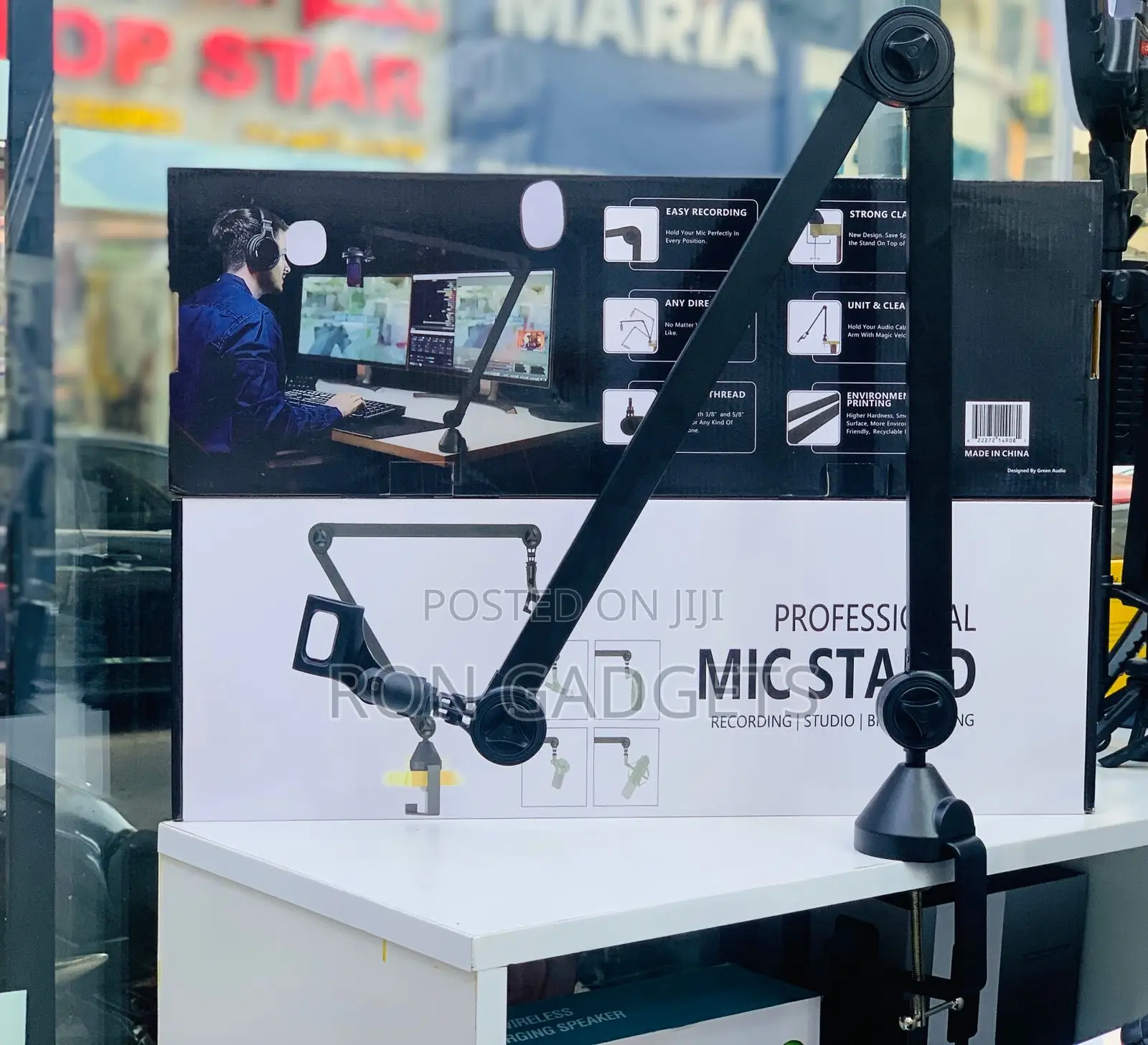 Microphone Stand Heavy Duty (Radio Broadcasting)