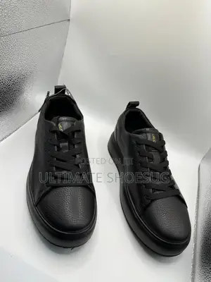 Ecco Leather Soft Sneakers