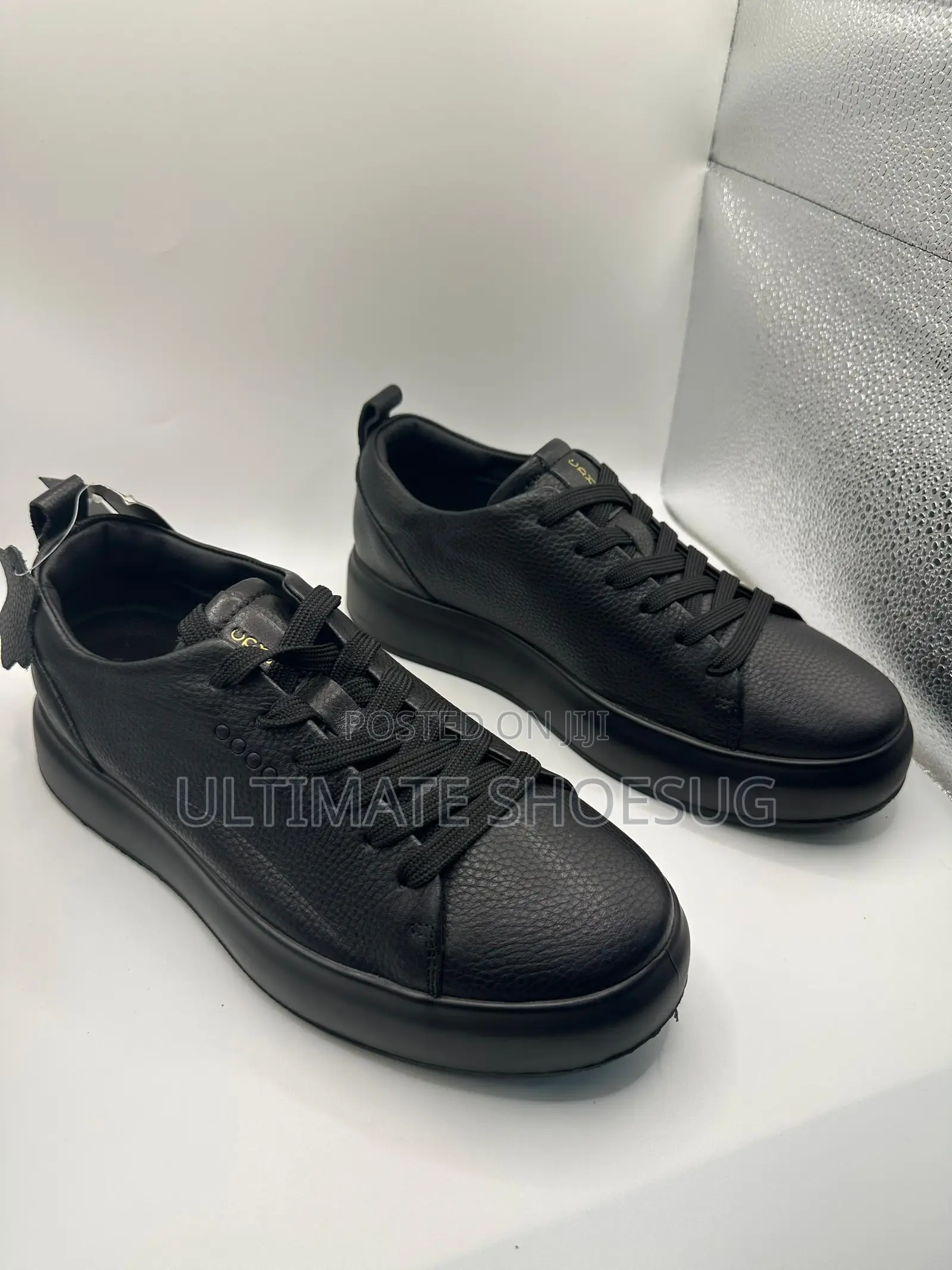 Ecco Leather Soft Sneakers